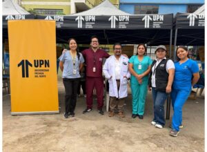 Más de 300 escolares y vecinos de San Juan de Miraflores accedieron a campaña gratuita de salud preventiva UPN