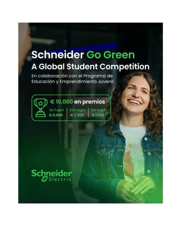 Schneider abre inscripciones para competencia global de innovación con premio de 10 mil euros