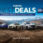 “Subaru Best Deals”: el momento perfecto para comprar tu próximo vehículo con los mejores beneficios.