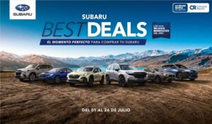 “Subaru Best Deals”: el momento perfecto para comprar tu próximo vehículo con los mejores beneficios.
