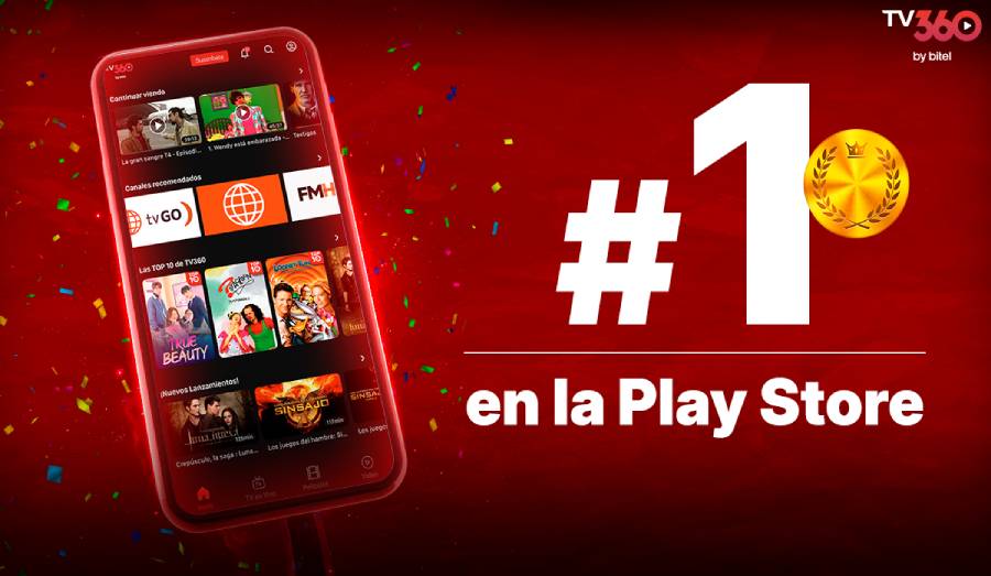 TV360 conquista el primer lugar en Google Play Store Perú durante “La Fiesta del Fútbol” Bitel