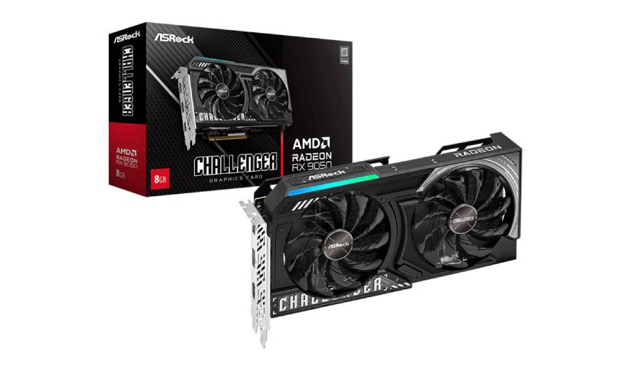 ASRock reveló su placa de video AMD Radeon RX 9050 Challenger 8GB