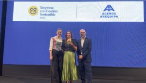 Aceros Arequipa obtiene el nivel Excelencia del Distintivo Empresa con Gestión Sostenible 2025