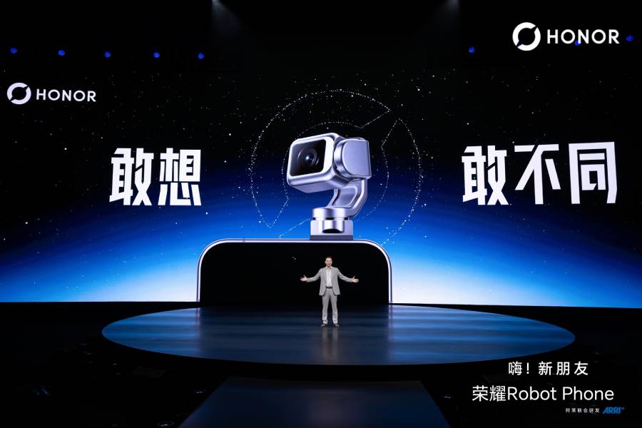 Conoce más del HONOR Robot Phone, primer smartphone con gimbal integrado
