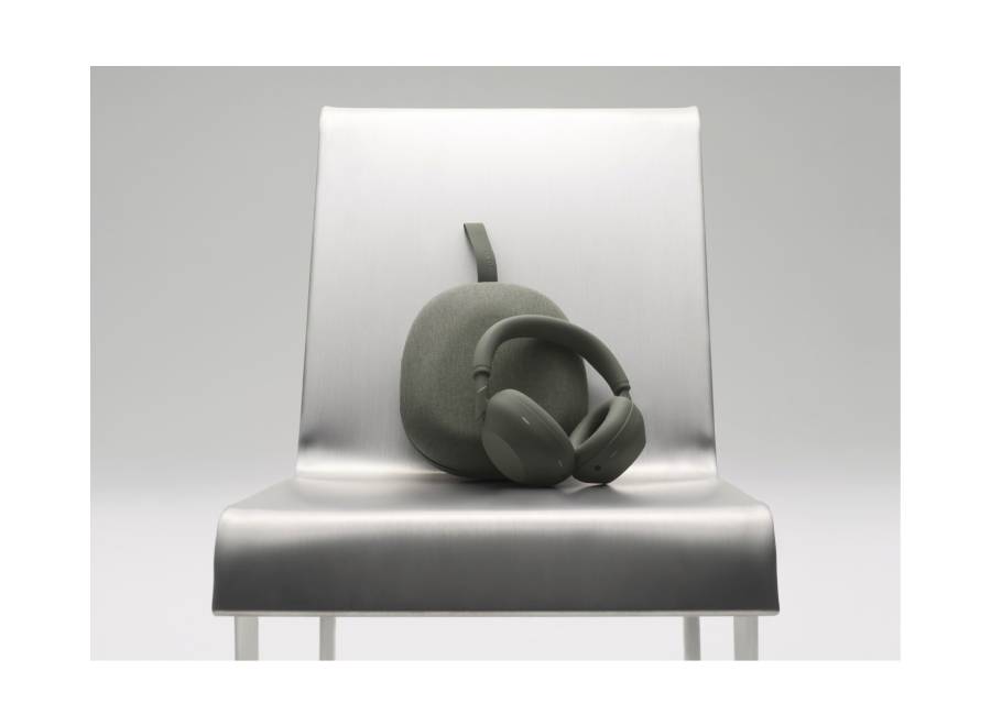 Los nuevos audífonos WH-1000XM6 gris olivo de Sony aportan elegancia sutil al audio premium