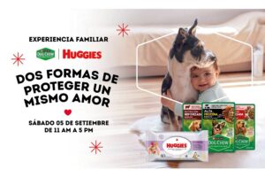 Dog Chow y Huggies realizarán una jornada gratuita de juegos y actividades para niños y mascotas